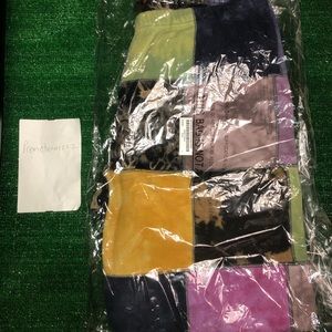 Supreme patchwork tie dye sweatpant